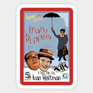 Mary Poppins A New Film By Ivan Reitman Sticker